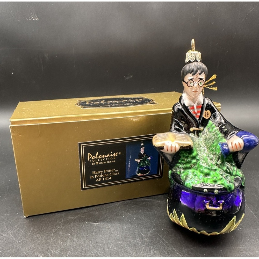 KURT ADLER‎ POLONAISE HARRY POTTER IN POTIONS CLASS ORNAMENT AP1414 6"